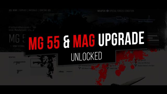 Days Gone MG 55 and Mag Unlocked