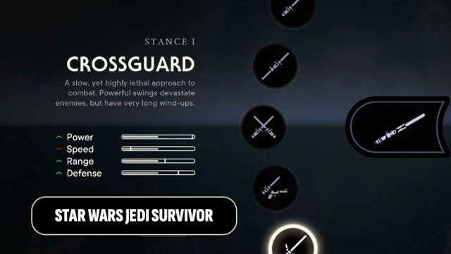 Star Wars Jedi Survivor Cross Guard Stance