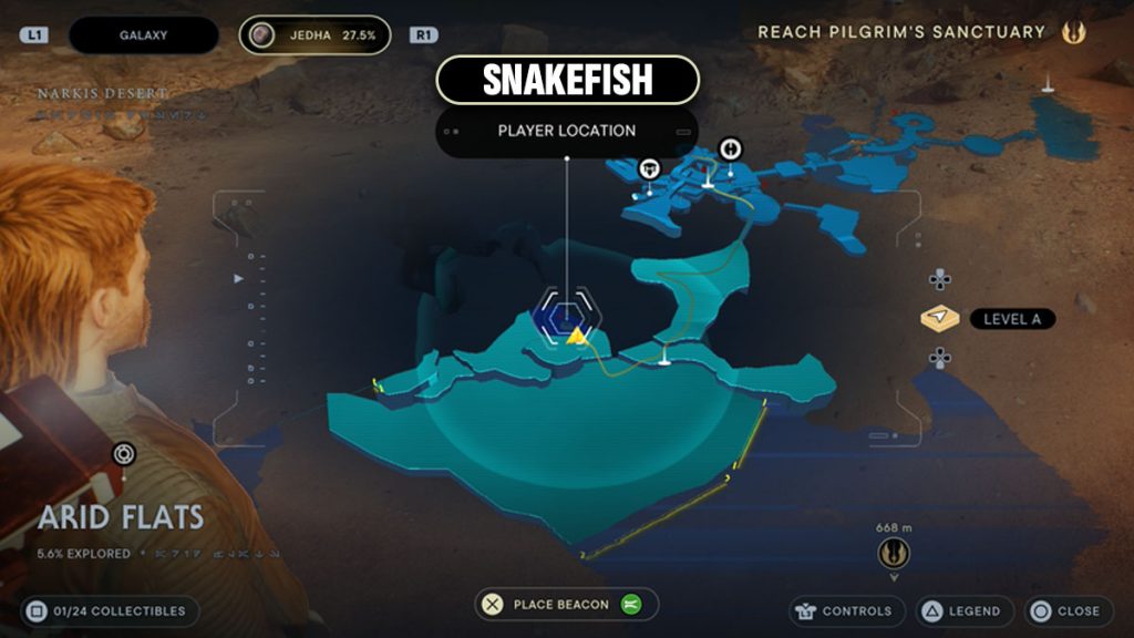 Jedi Survivor Snakefish Location
