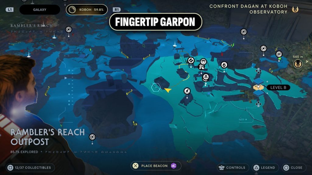 Jedi Survivor Fingertip Garpon Location