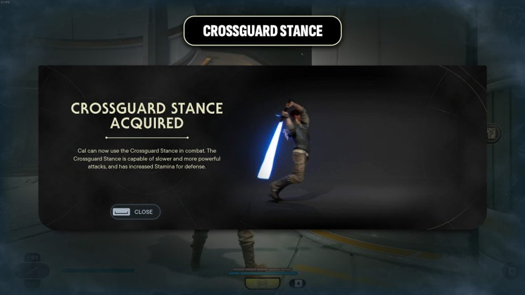 Star Wars Jedi Survival Crossguard Stance Unlocked