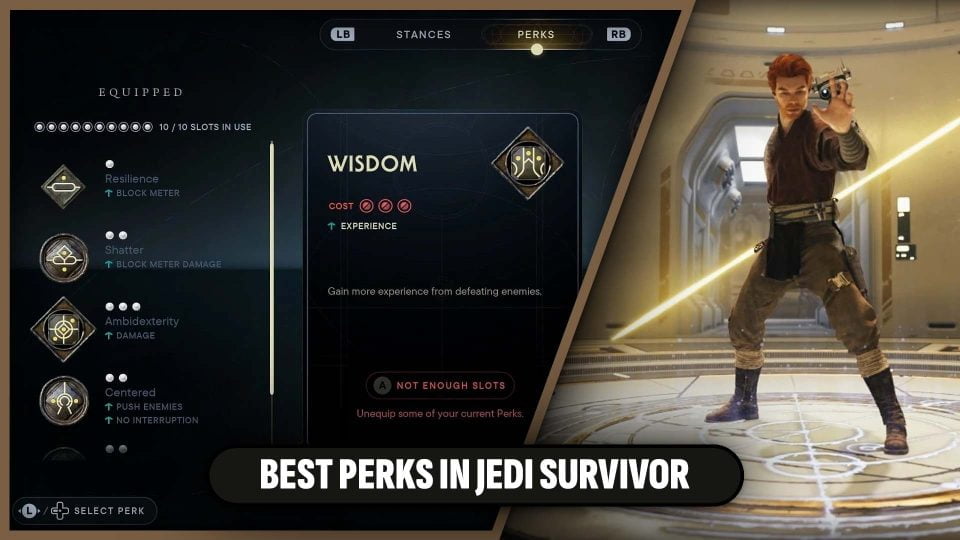 star wars jedi survivor best perks ranked
