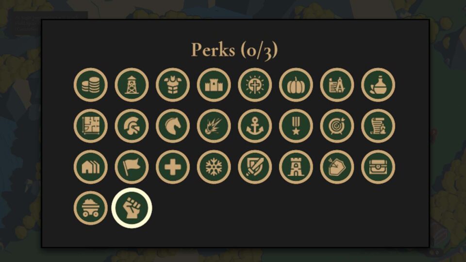 All 27 Perks in Thronefall