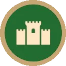 Castle Fortifications Perk Icon in Thronefall
